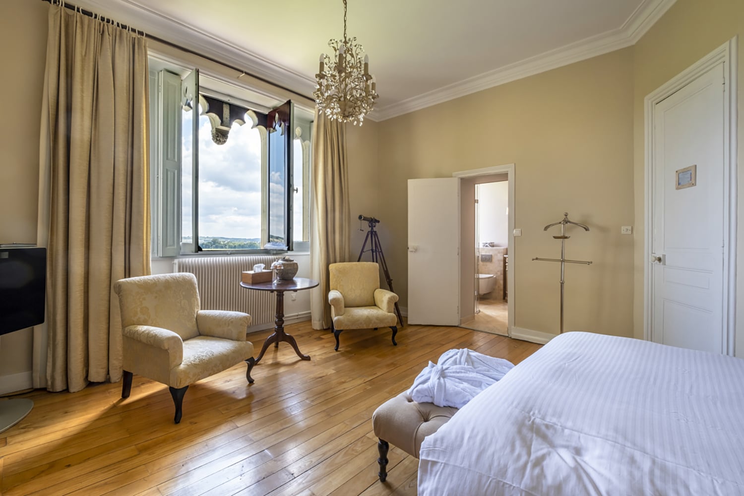 Chambre | Château de vacances en Nouvelle-Aquitaine