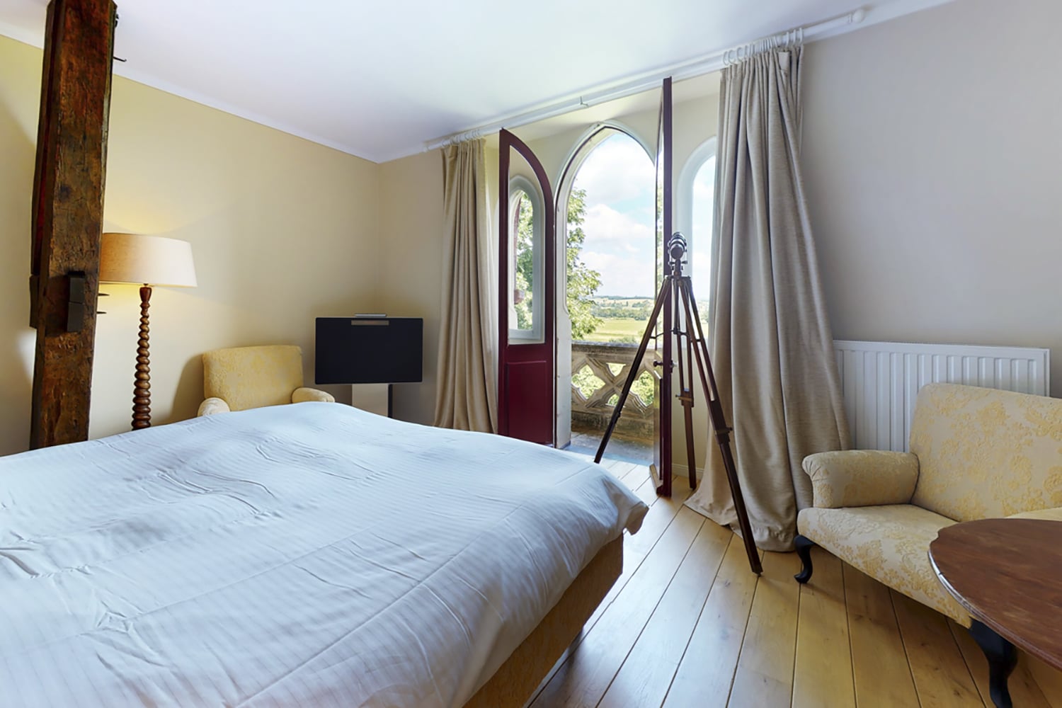 Chambre | Château de vacances en Nouvelle-Aquitaine