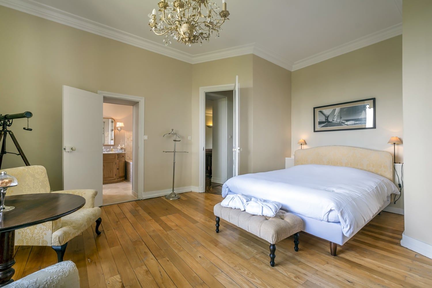 Chambre | Château de vacances en Nouvelle-Aquitaine