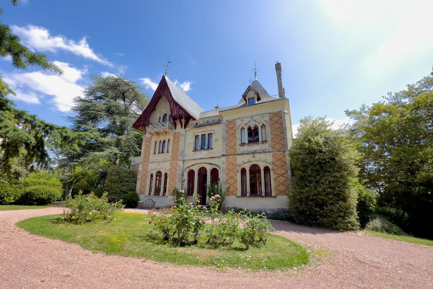 Château de vacances en Nouvelle-Aquitaine