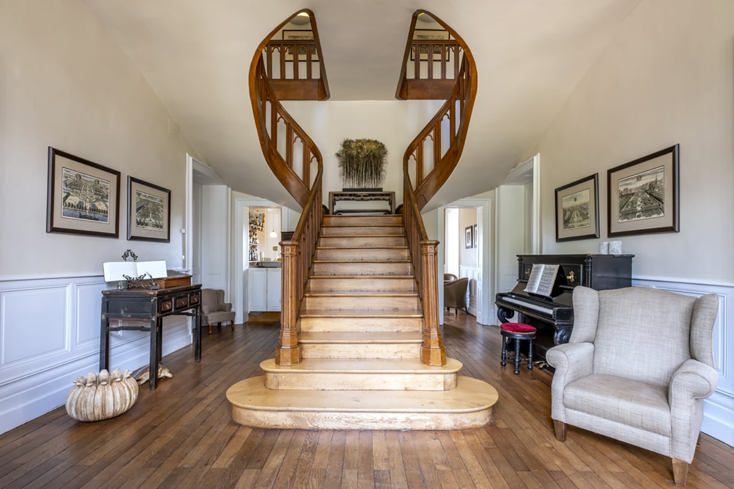 Escalier | Château de vacances en Nouvelle-Aquitaine