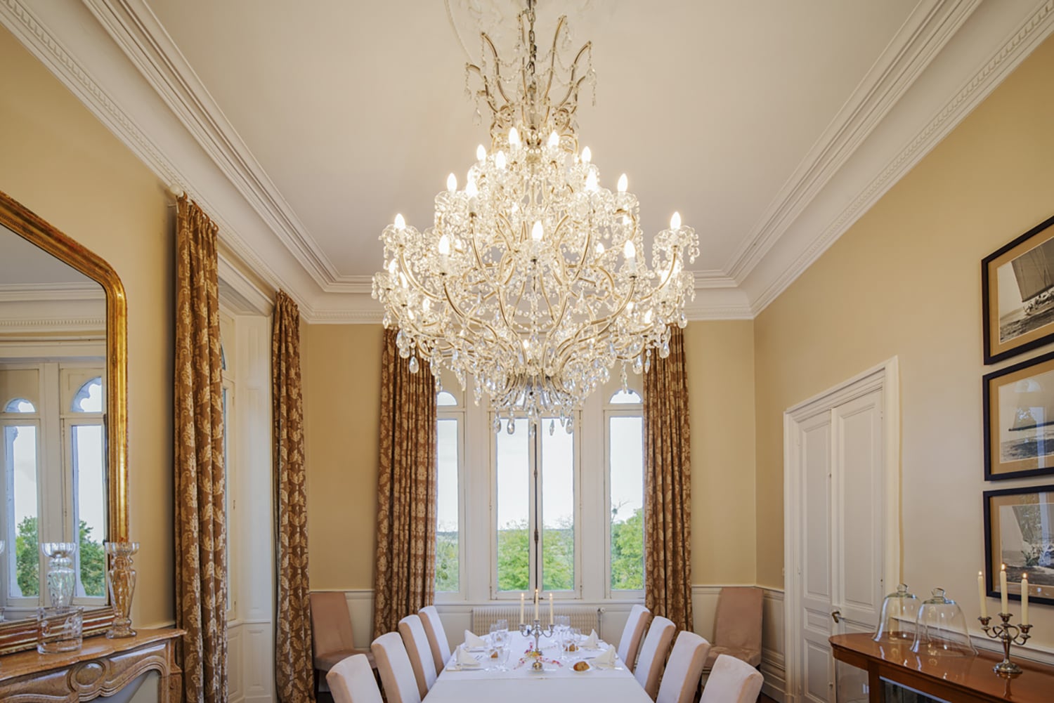 Salle à manger | Château de vacances en Nouvelle-Aquitaine