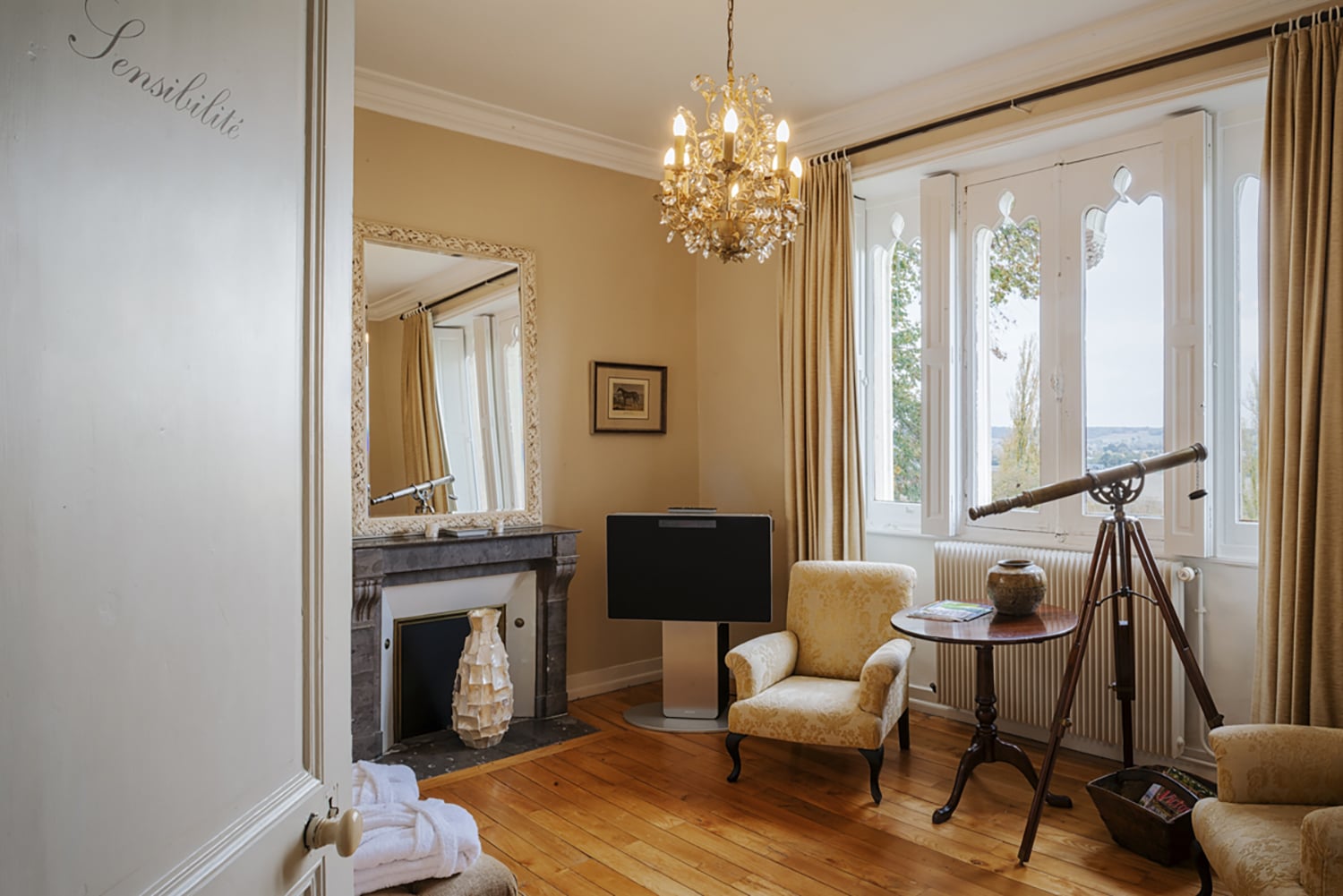 Salon | Château de vacances en Nouvelle-Aquitaine