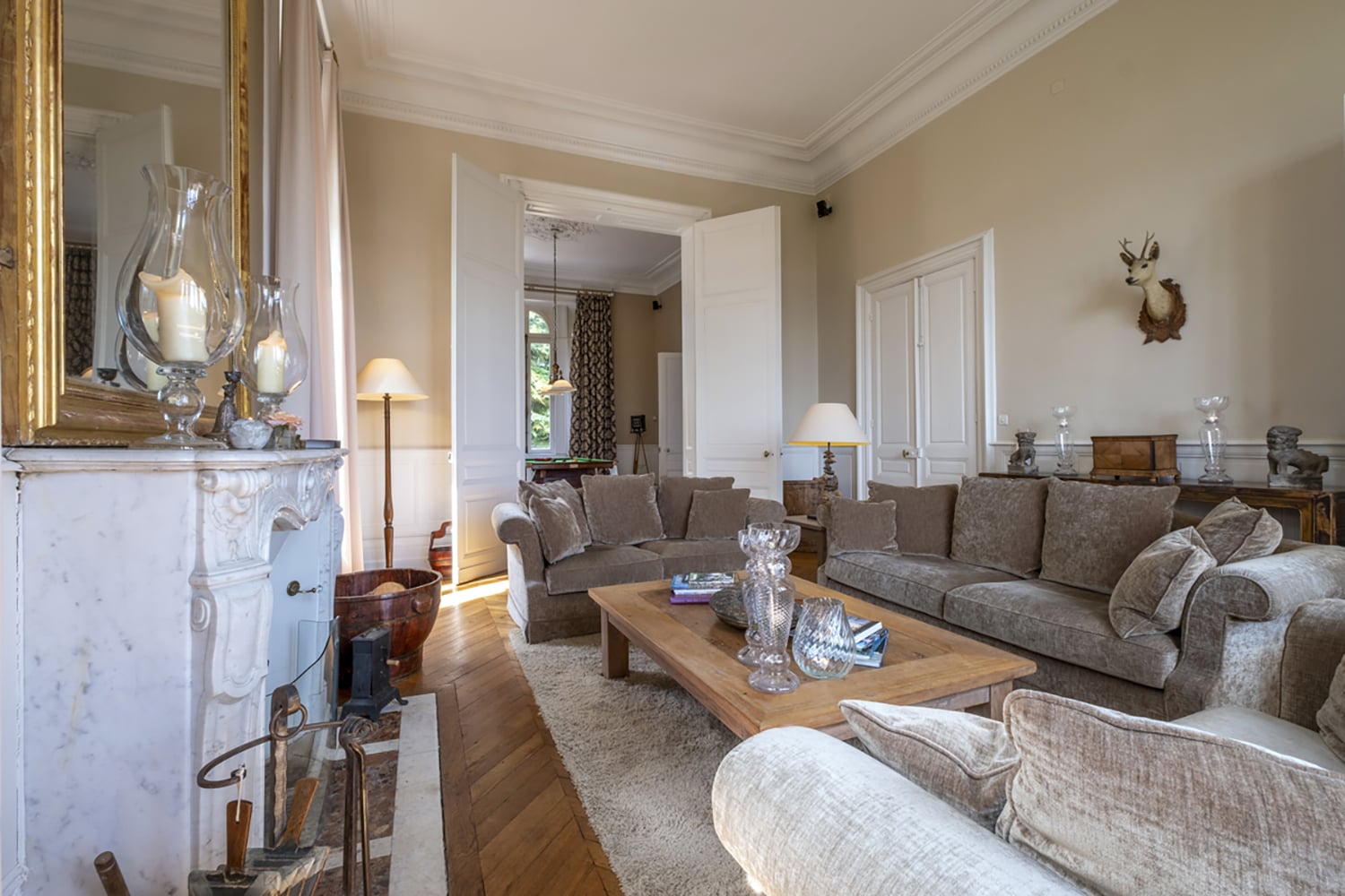 Salon | Château de vacances en Nouvelle-Aquitaine