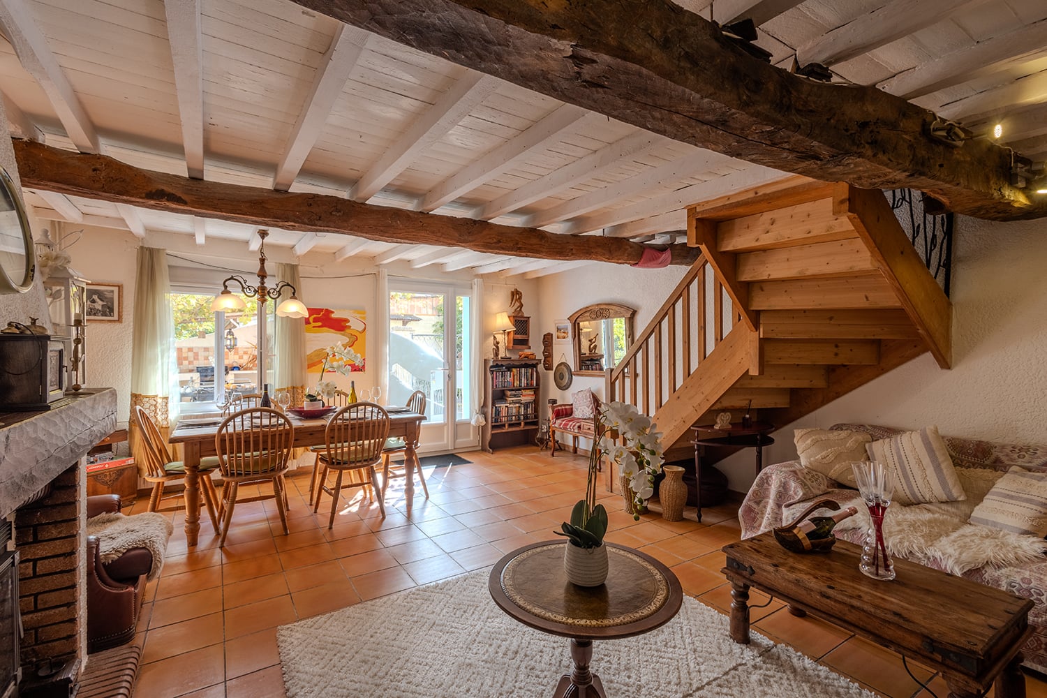 Salon | Gîte de vacances à Villarzel-du-Razès