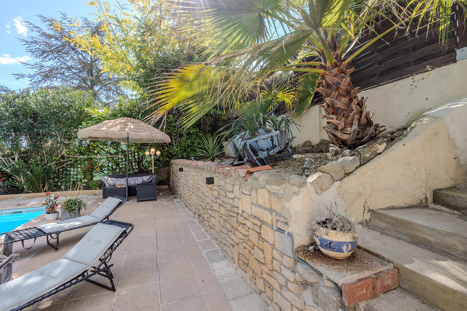 Terrasse de la piscine Terrasse de la piscine