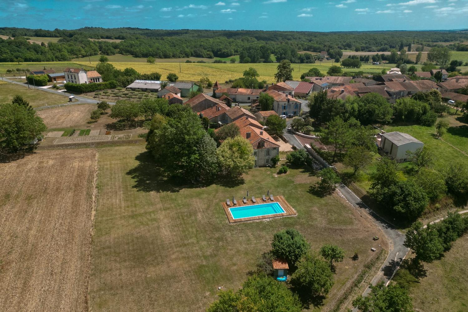 Maison de vacances en Dordogne avec piscine privée