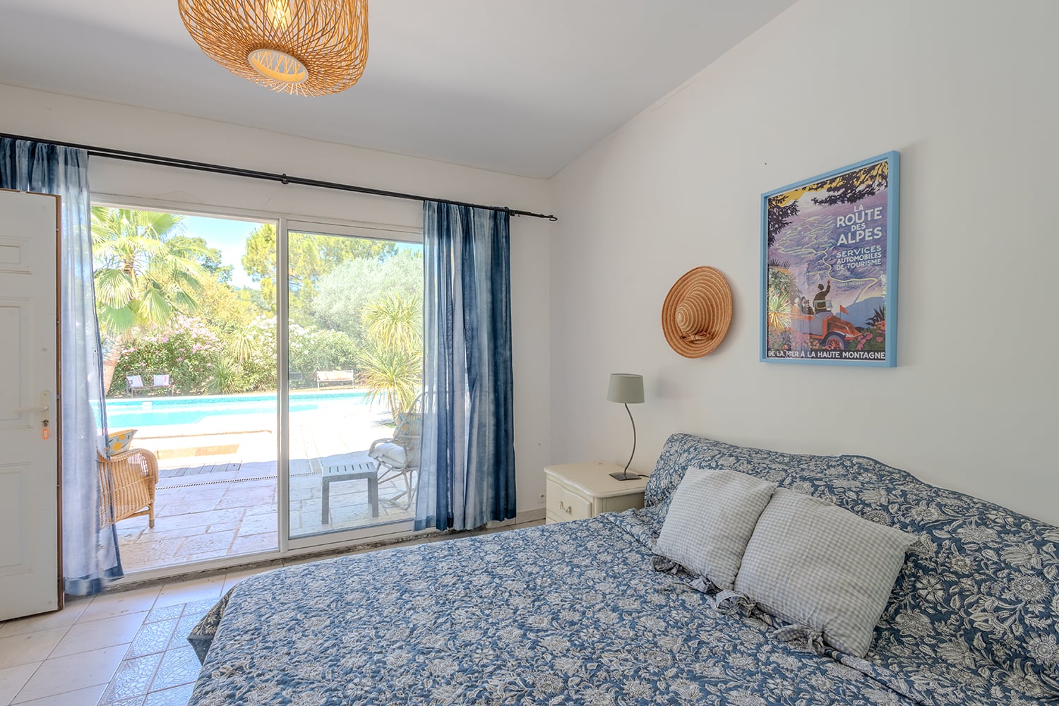 Chambre | Villa de vacances à Fayence
