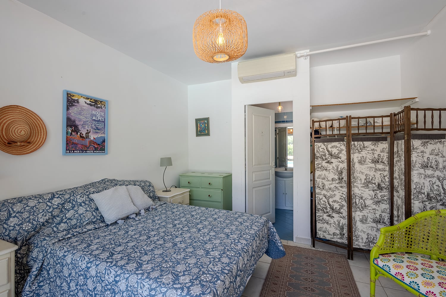 Chambre | Villa de vacances à Fayence