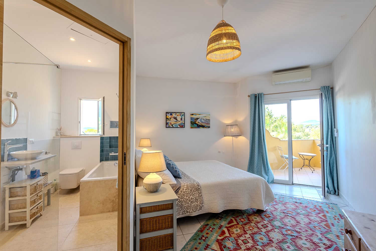 Chambre | Villa de vacances à Fayence
