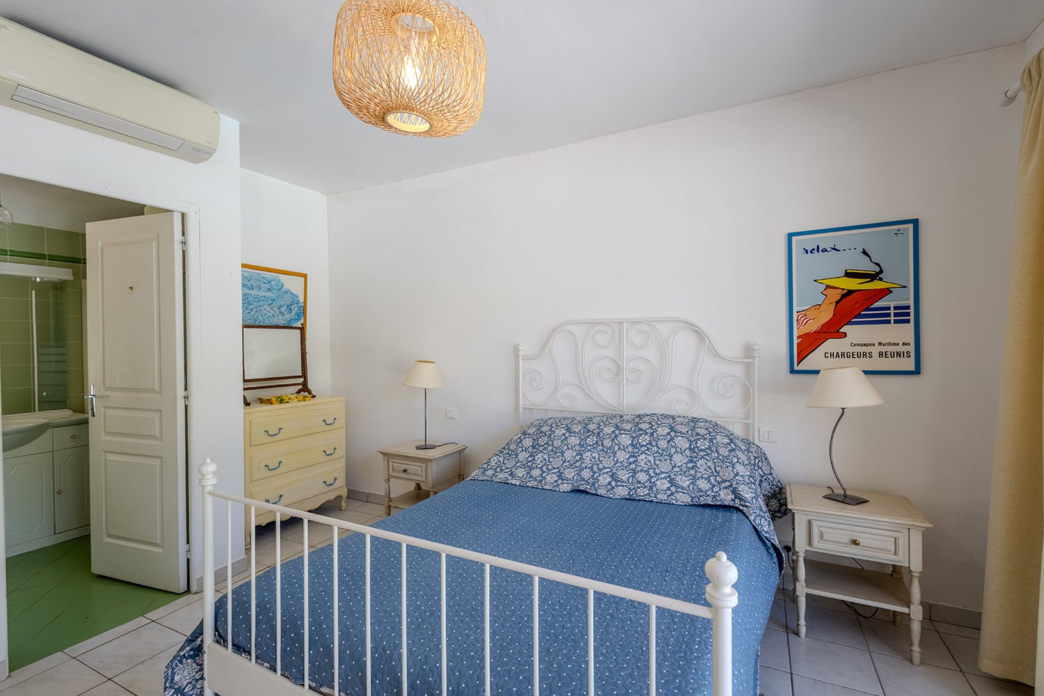 Chambre | Villa de vacances à Fayence