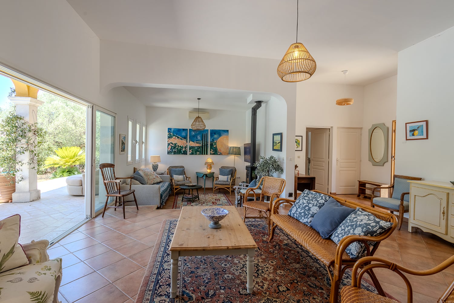 Salon | Villa de vacances à Fayence