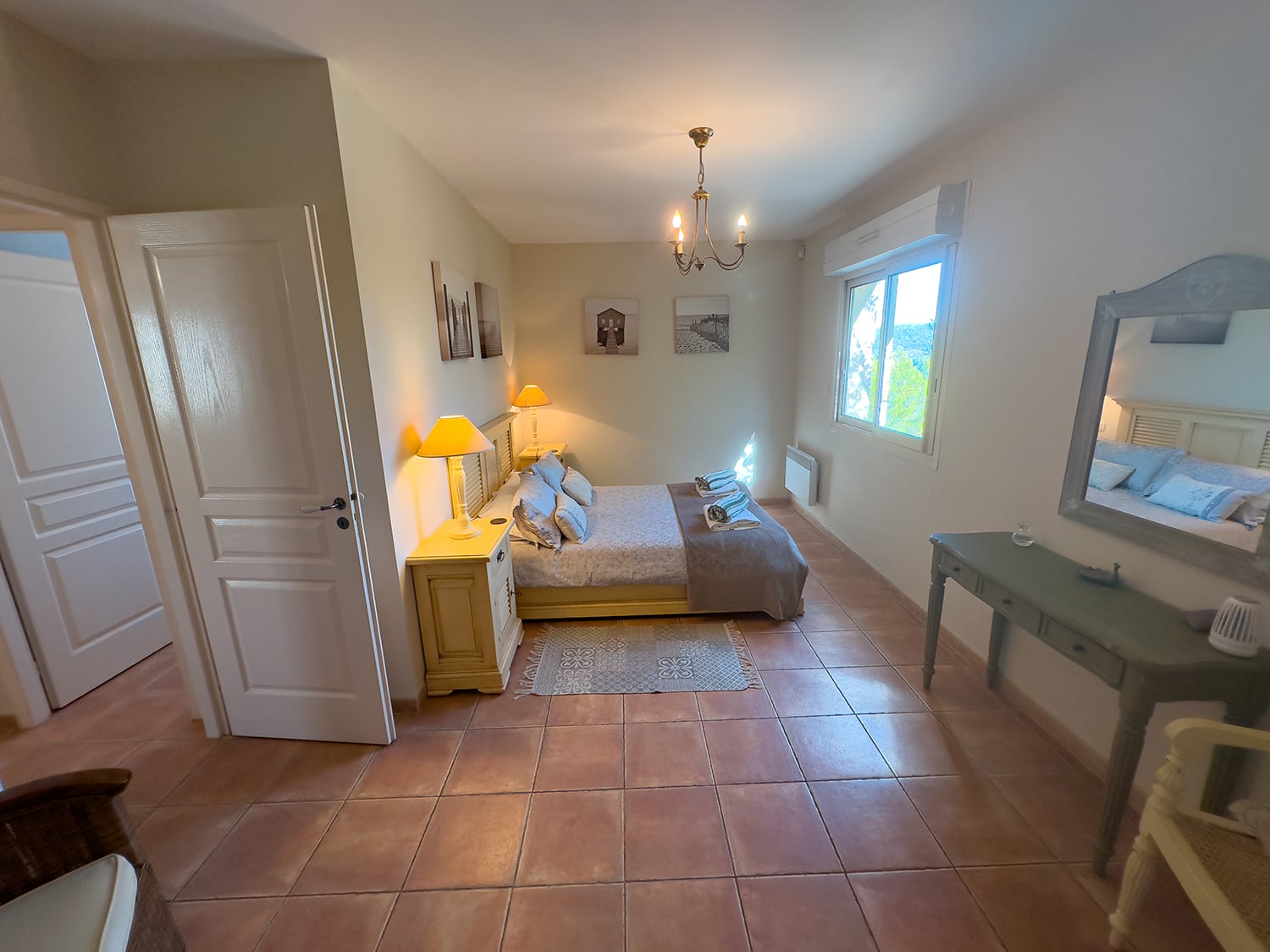 Chambre | Villa de vacances à Durban-Corbières