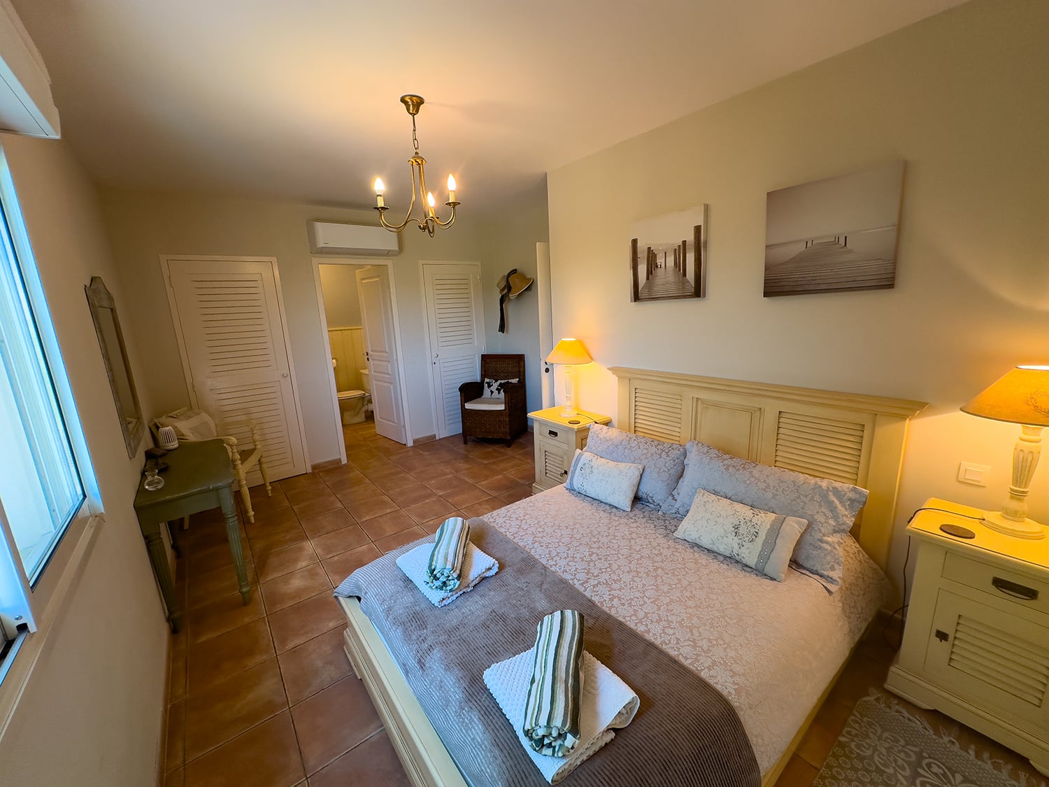 Chambre | Villa de vacances à Durban-Corbières