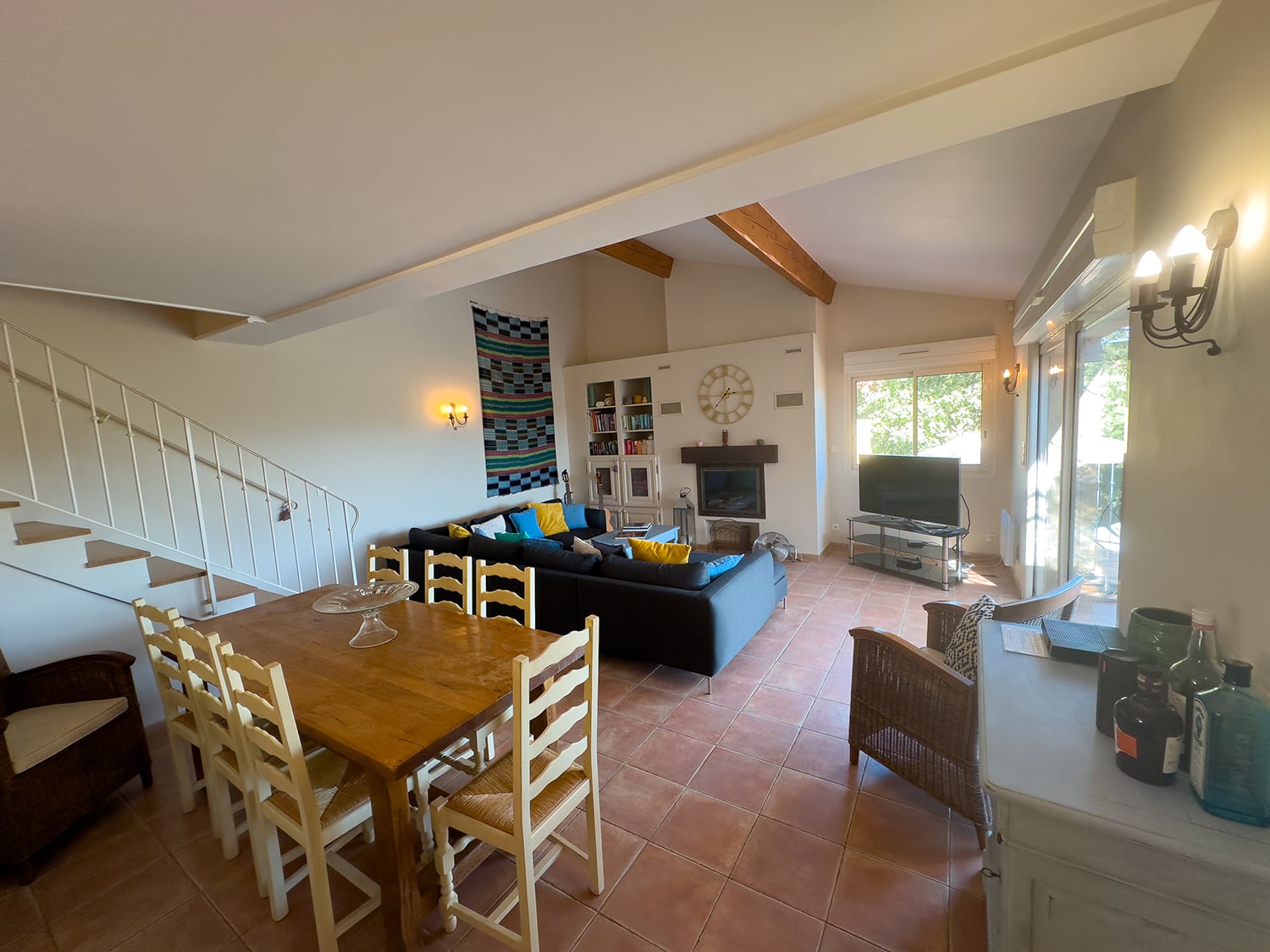 Salon | Villa de vacances à Durban-Corbières