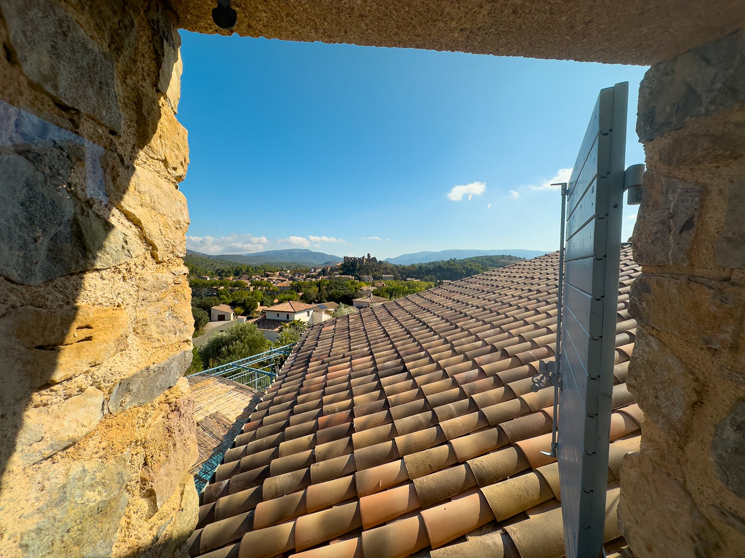 Vue depuis la fenêtre de la chambre