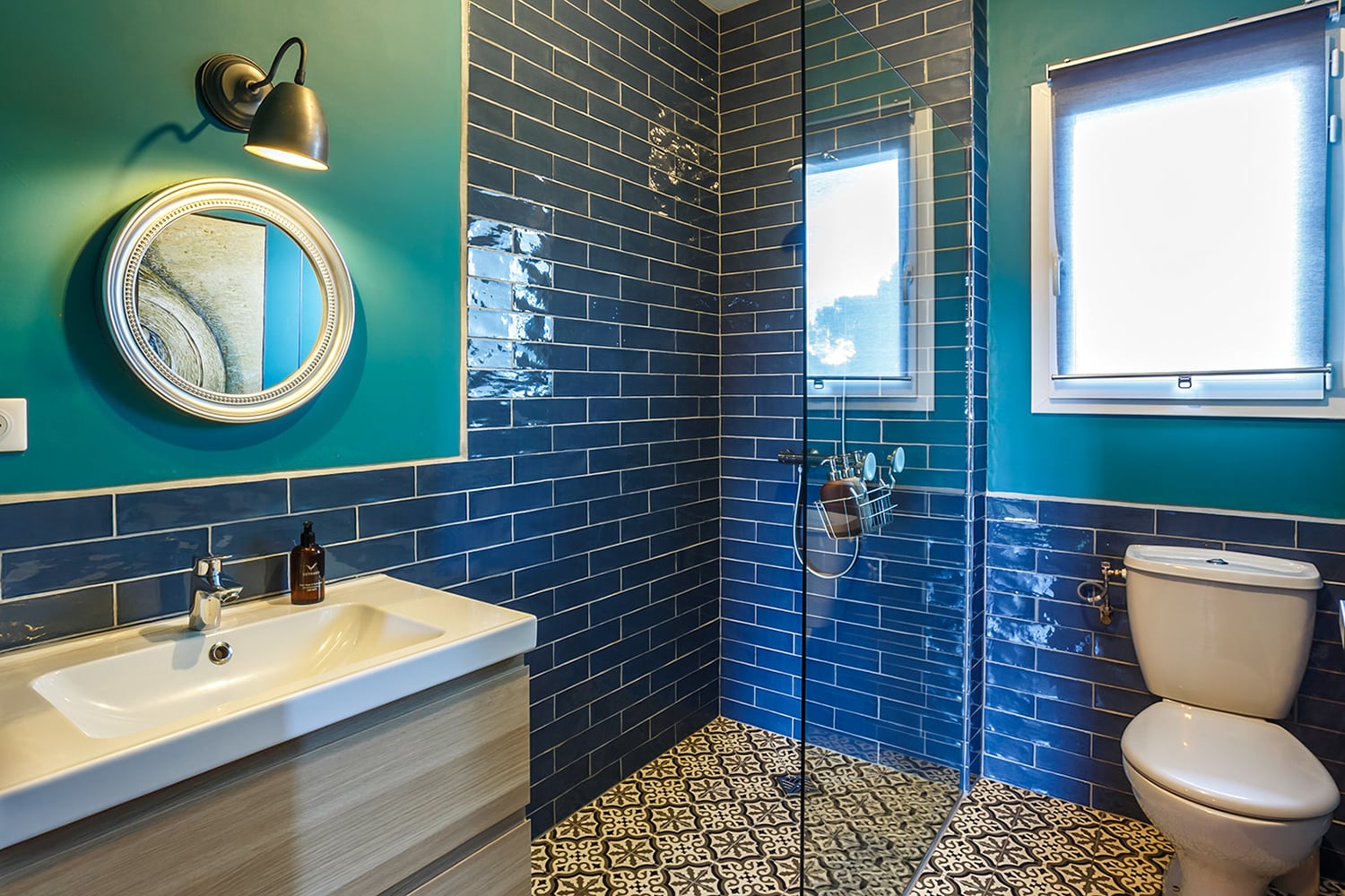 Salle de bain | Villa de vacances en Aragon