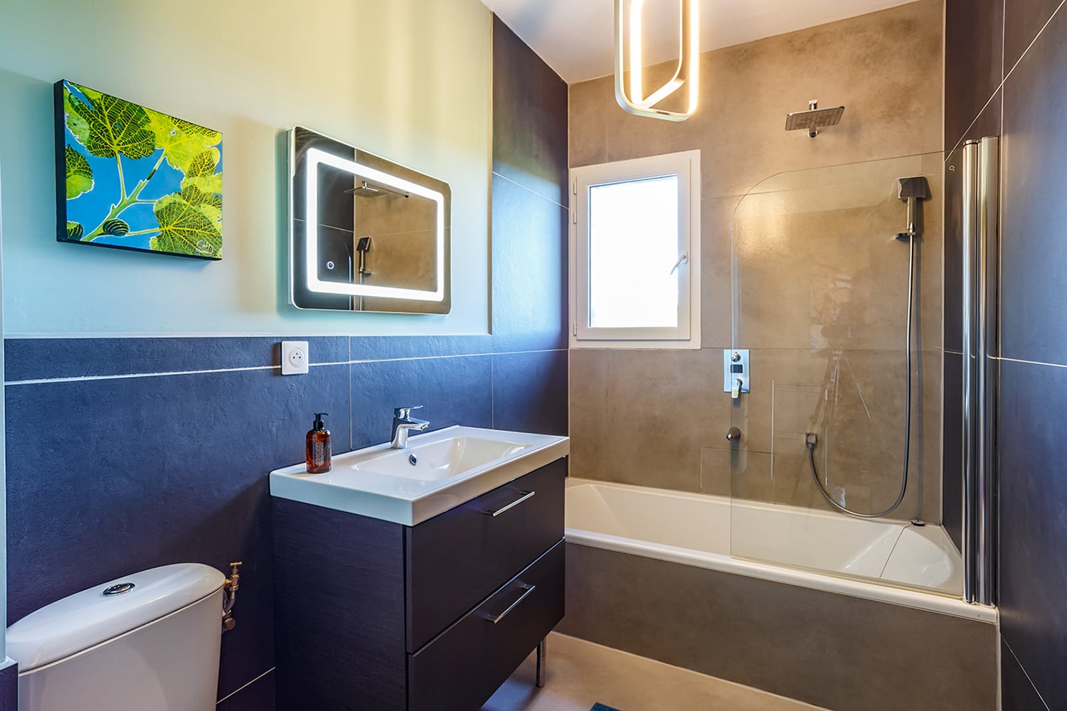 Salle de bain | Villa de vacances en Aragon