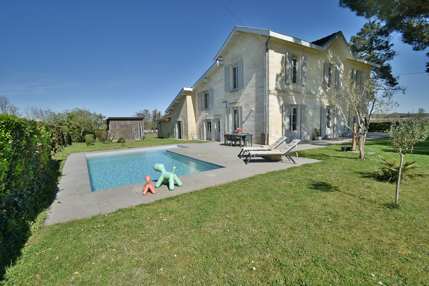 Maison de vacances en Nouvelle-Aquitaine avec piscine privée