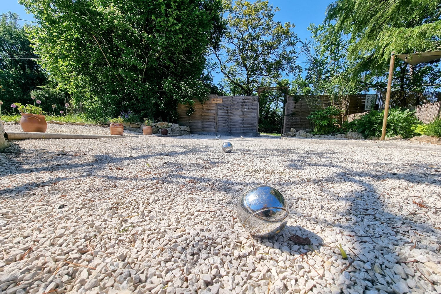 Terrain de pétanque
