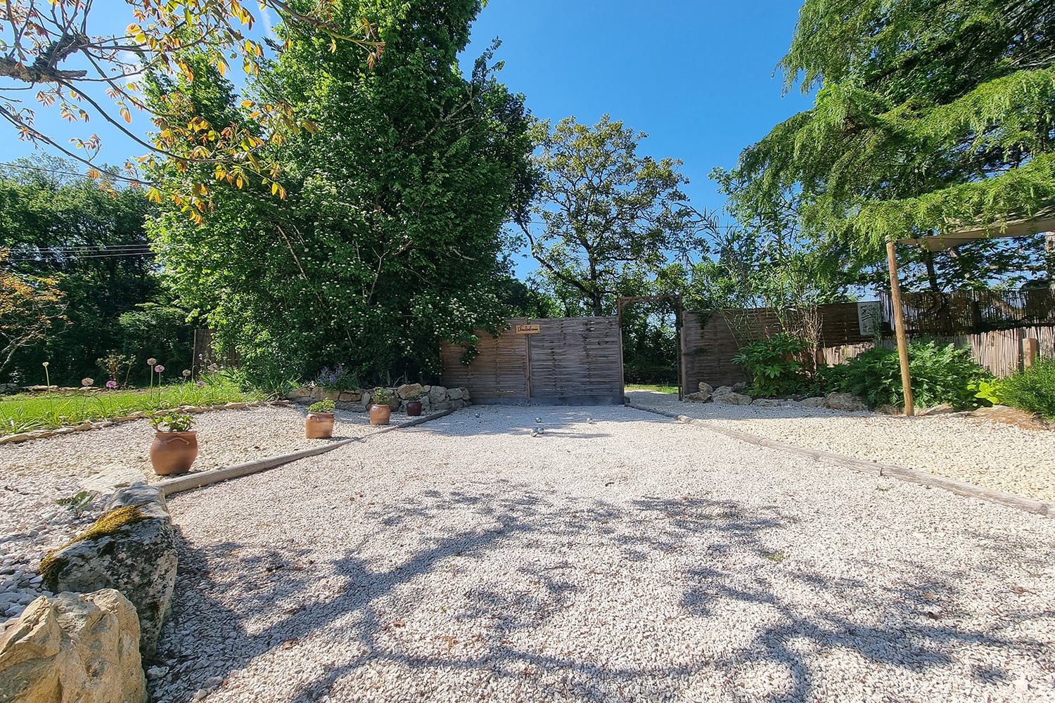 Terrain de pétanque