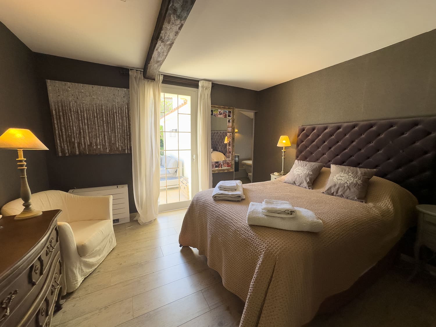 Chambre | Villa de vacances en Provence