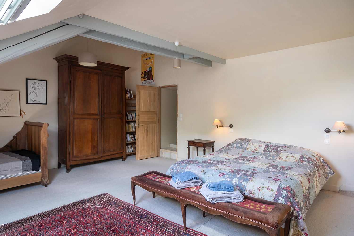 Chambre | Château de vacances en Nouvelle-Aquitaine