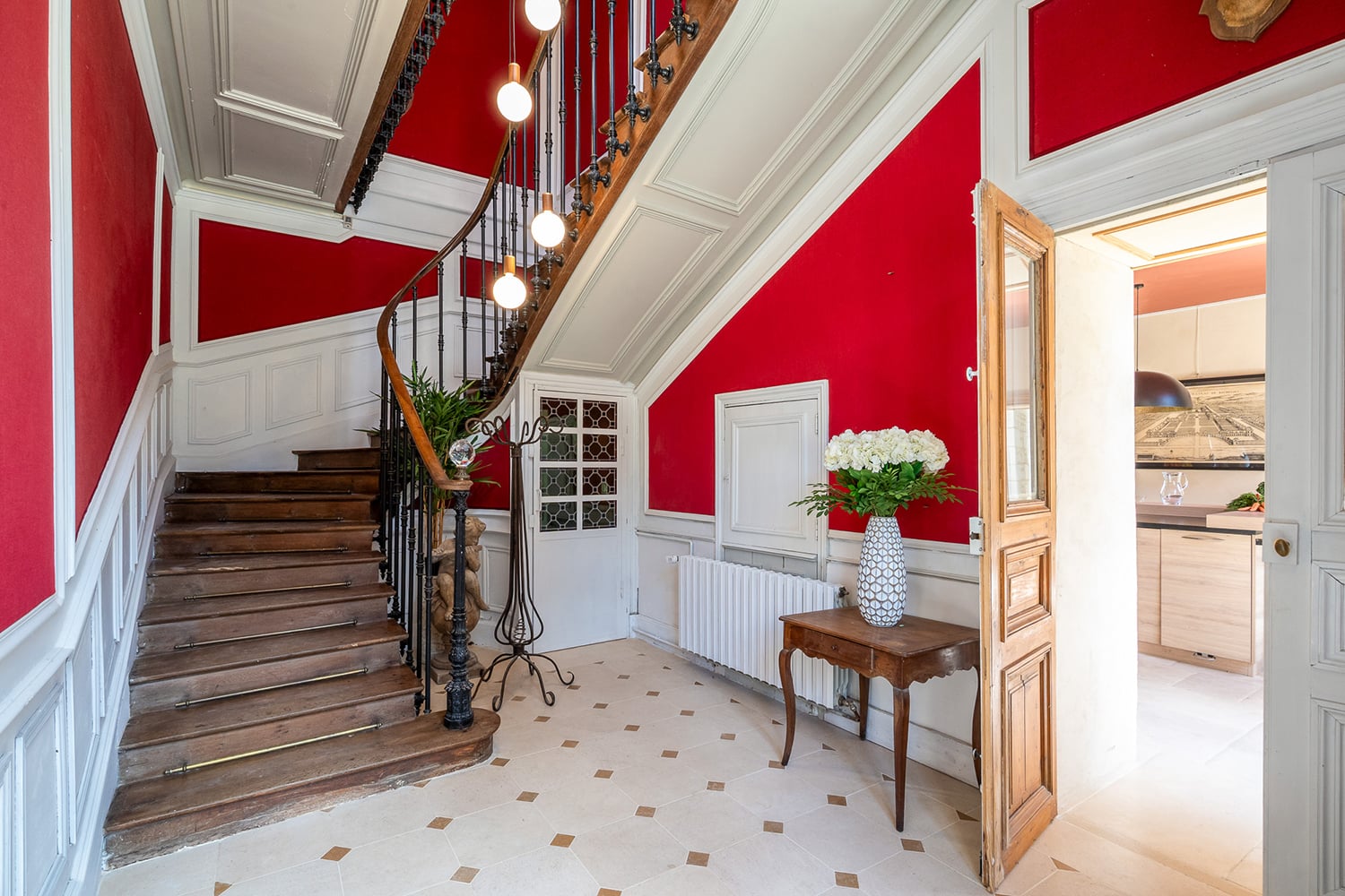 Escalier | Château de vacances en Nouvelle-Aquitaine