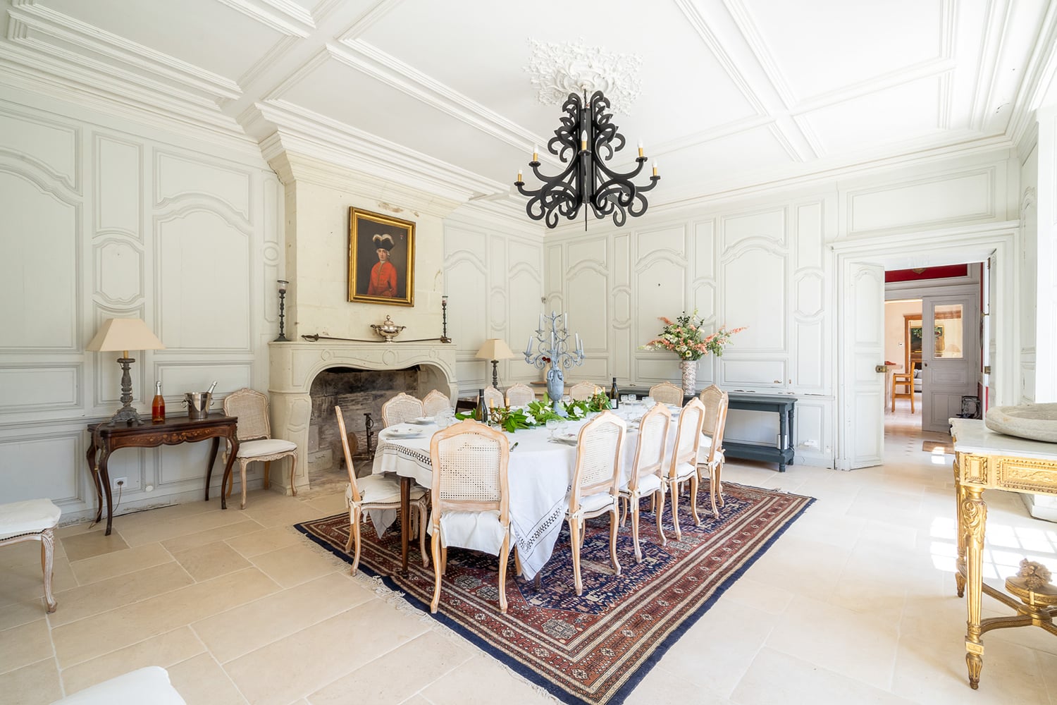 Salle à manger | Château de vacances en Nouvelle-Aquitaine