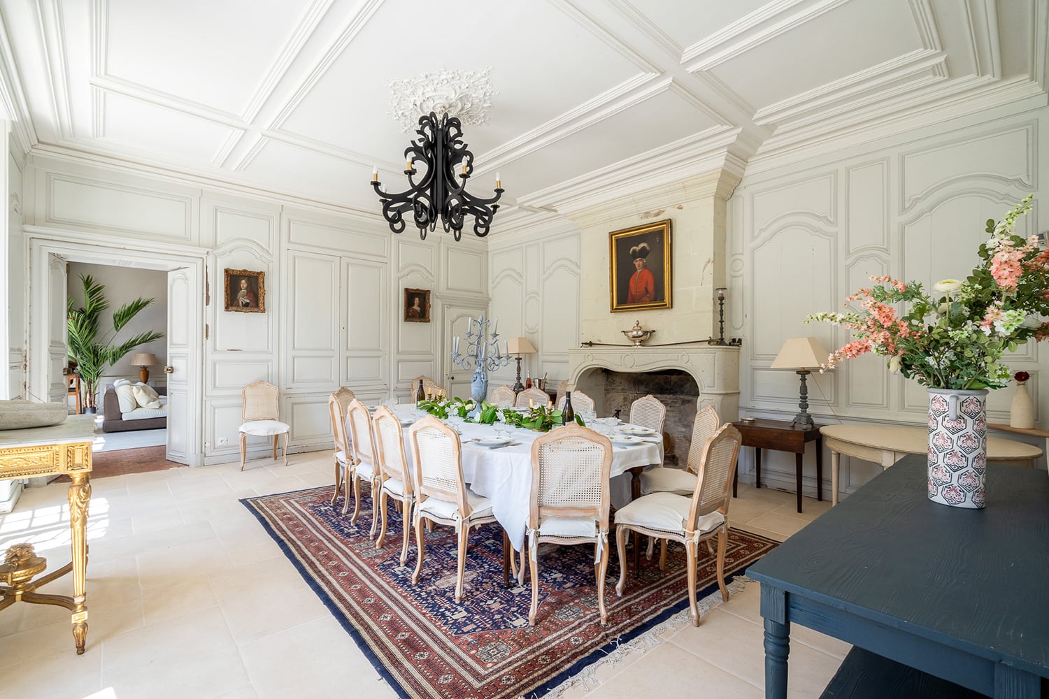 Salle à manger | Château de vacances en Nouvelle-Aquitaine