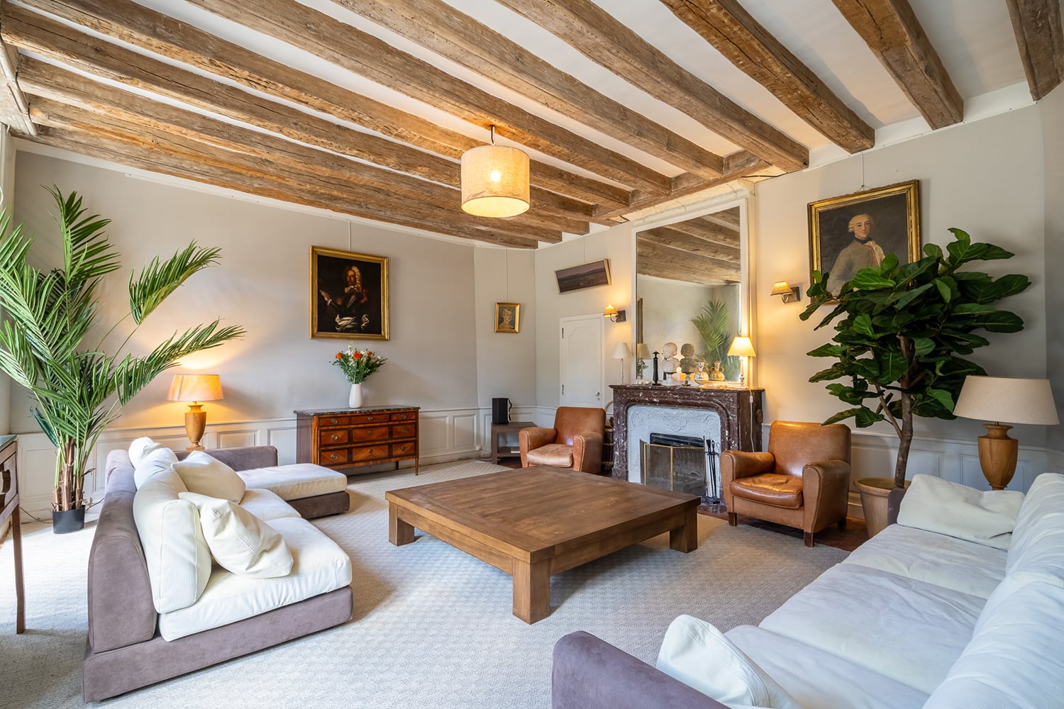 Salon | Château de vacances en Nouvelle-Aquitaine