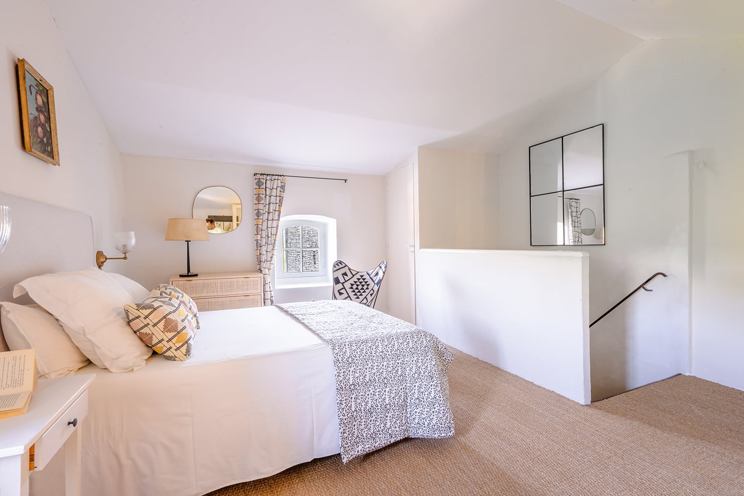 Chambre | Cottage de vacances avec piscine privée à Gordes