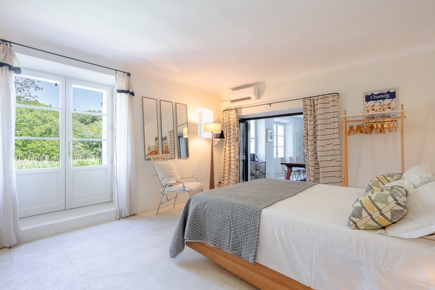 Chambre | Cottage de vacances avec piscine privée à Gordes