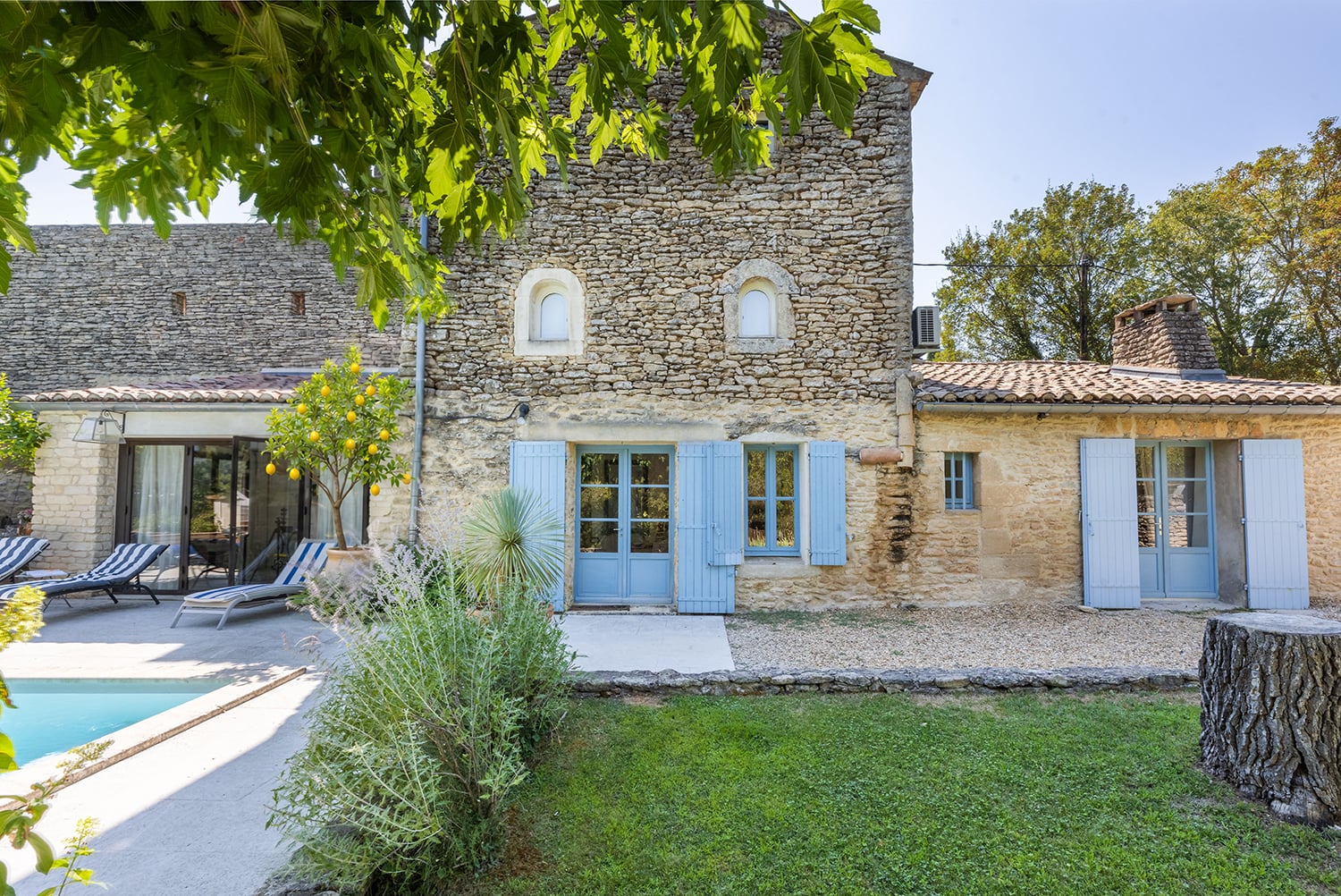 Cottage de vacances avec piscine privée à Gordes