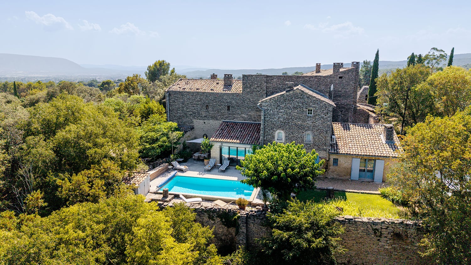 Cottage de vacances avec piscine privée à Gordes