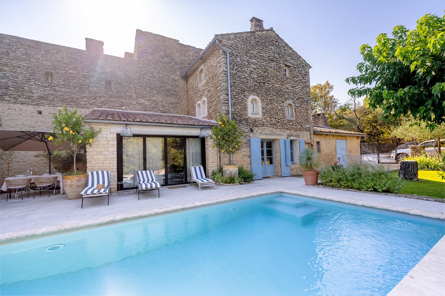 Cottage de vacances avec piscine privée à Gordes