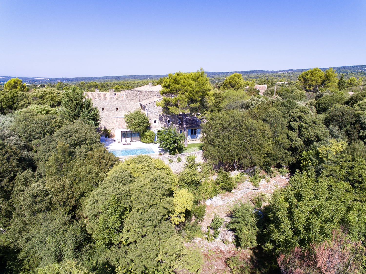 Cottage de vacances avec piscine privée à Gordes