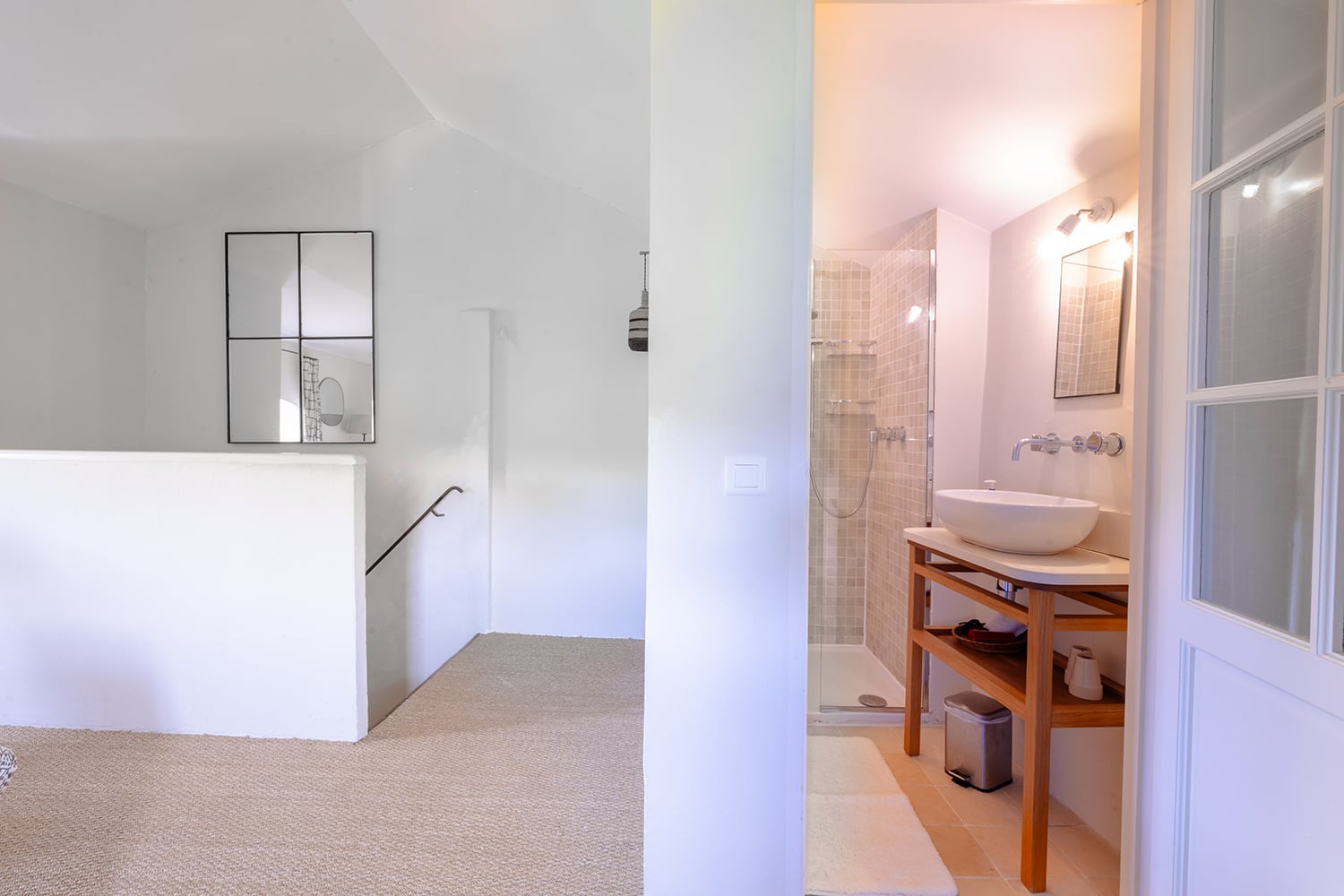 Salle de bain | Cottage de vacances avec piscine privée à Gordes