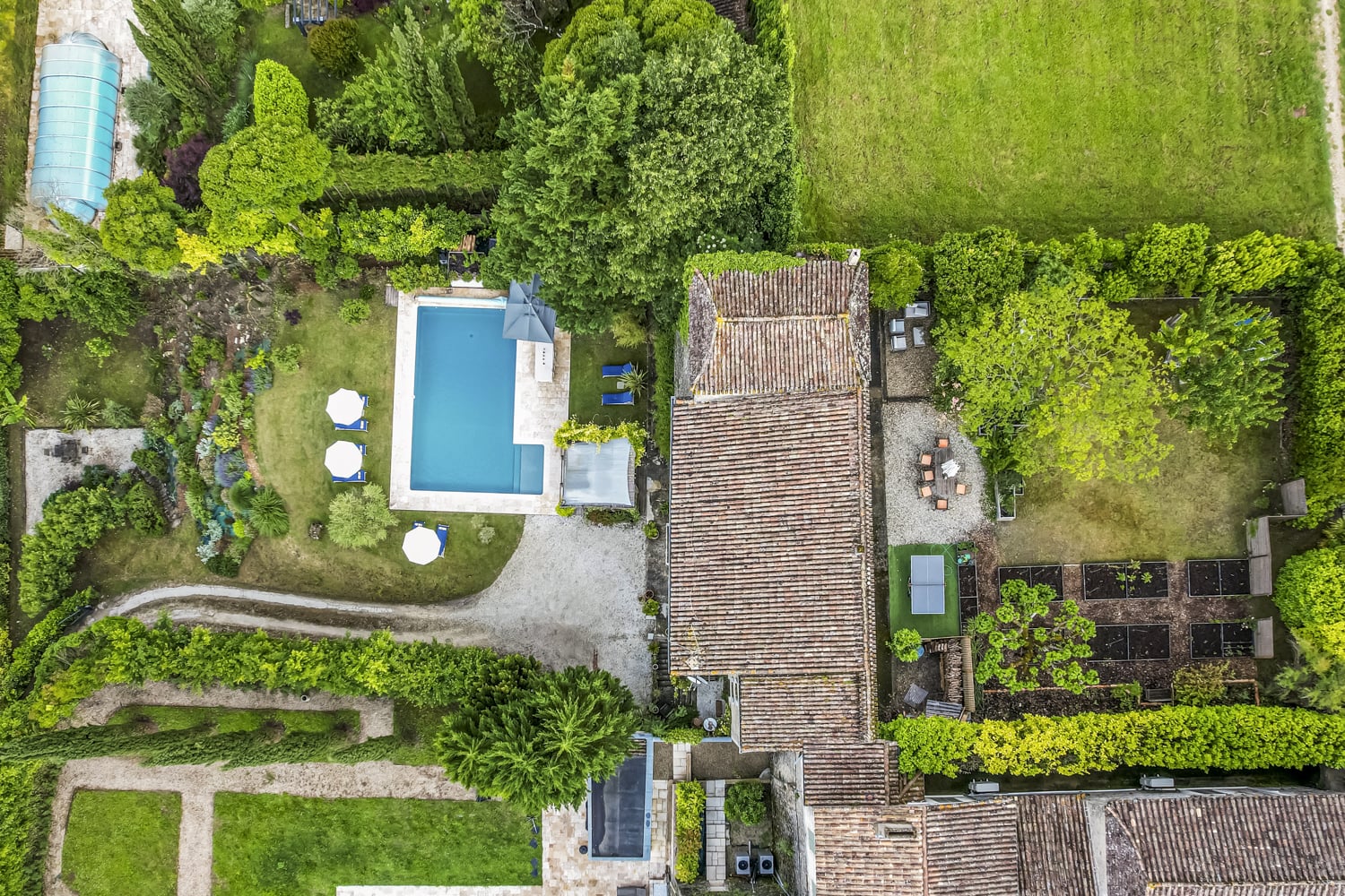 Maison de vacances à Duras avec piscine privée chauffée