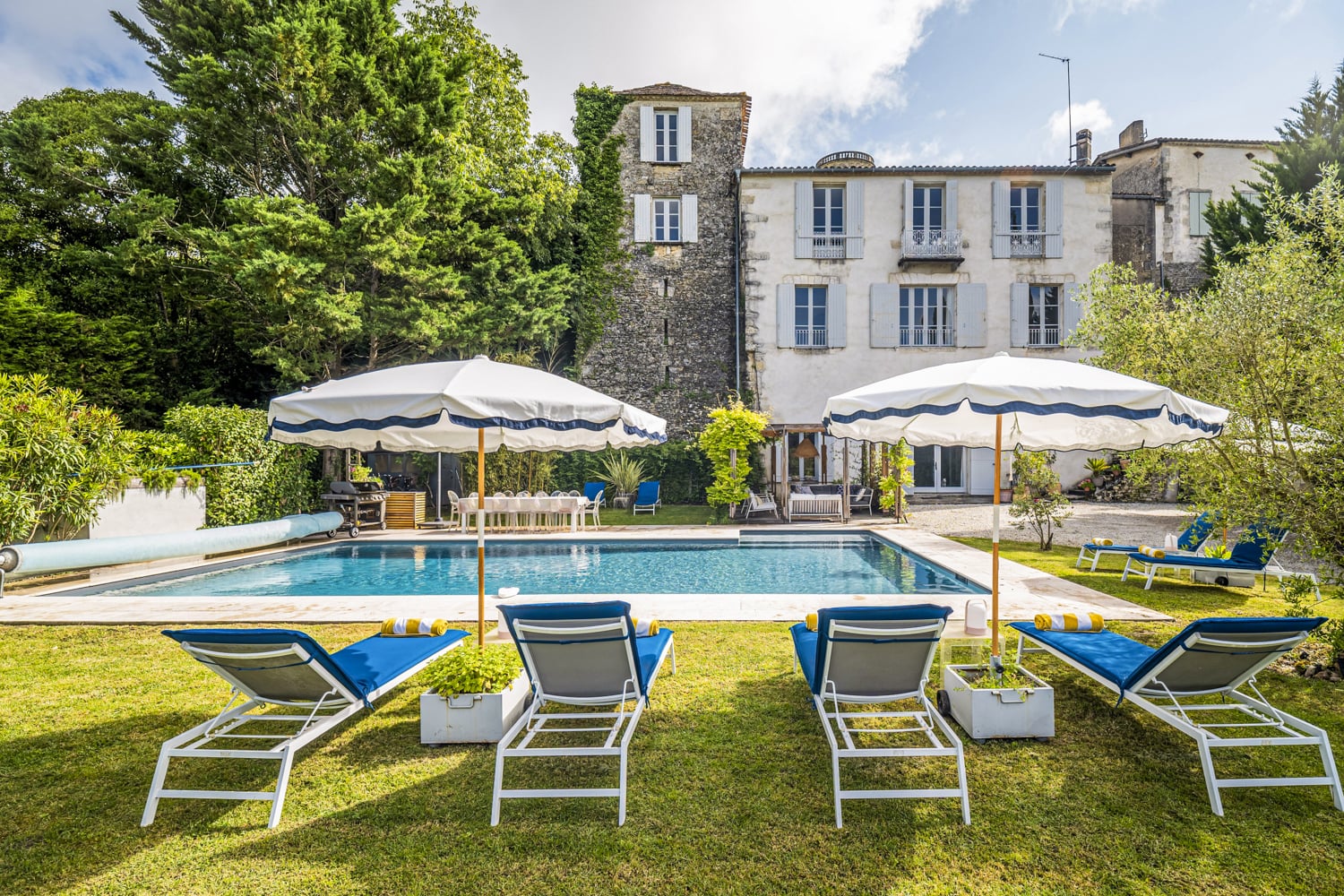 Maison de vacances à Duras avec piscine privée chauffée
