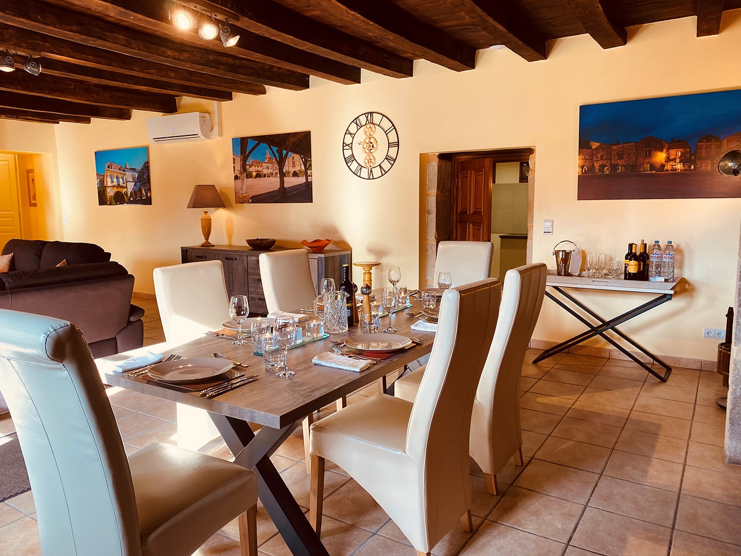 Salle à manger | Maison de vacances en Nouvelle-Aquitaine
