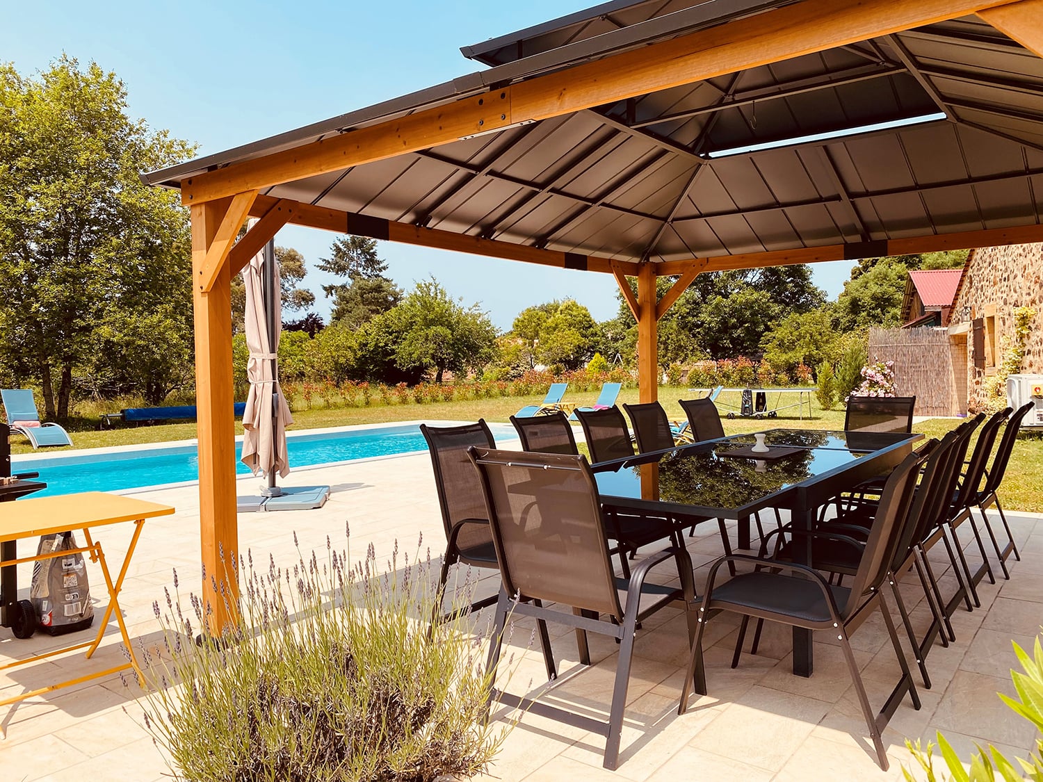 Terrasse ombragée