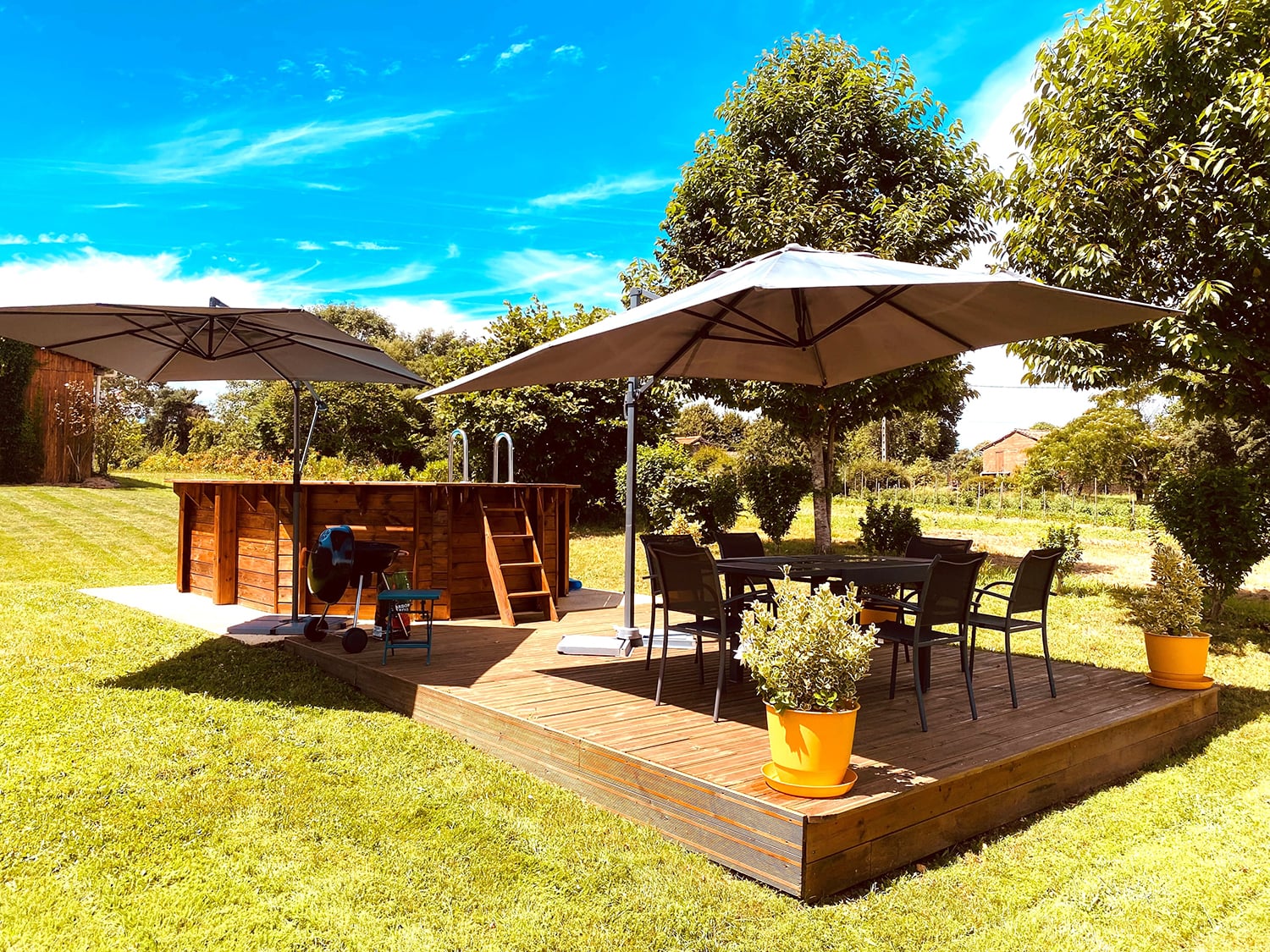 Jardin | Maison de vacances en Nouvelle-Aquitaine