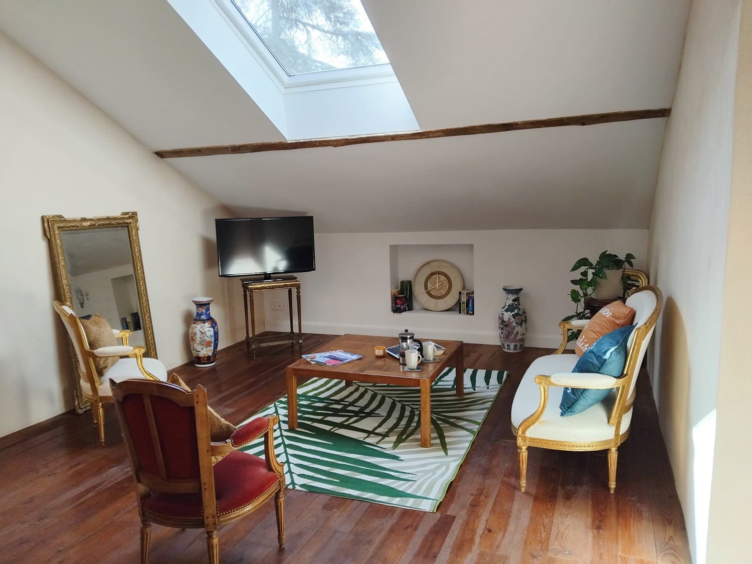 Chambre au 2ème étage | Château de vacances dans le Gers