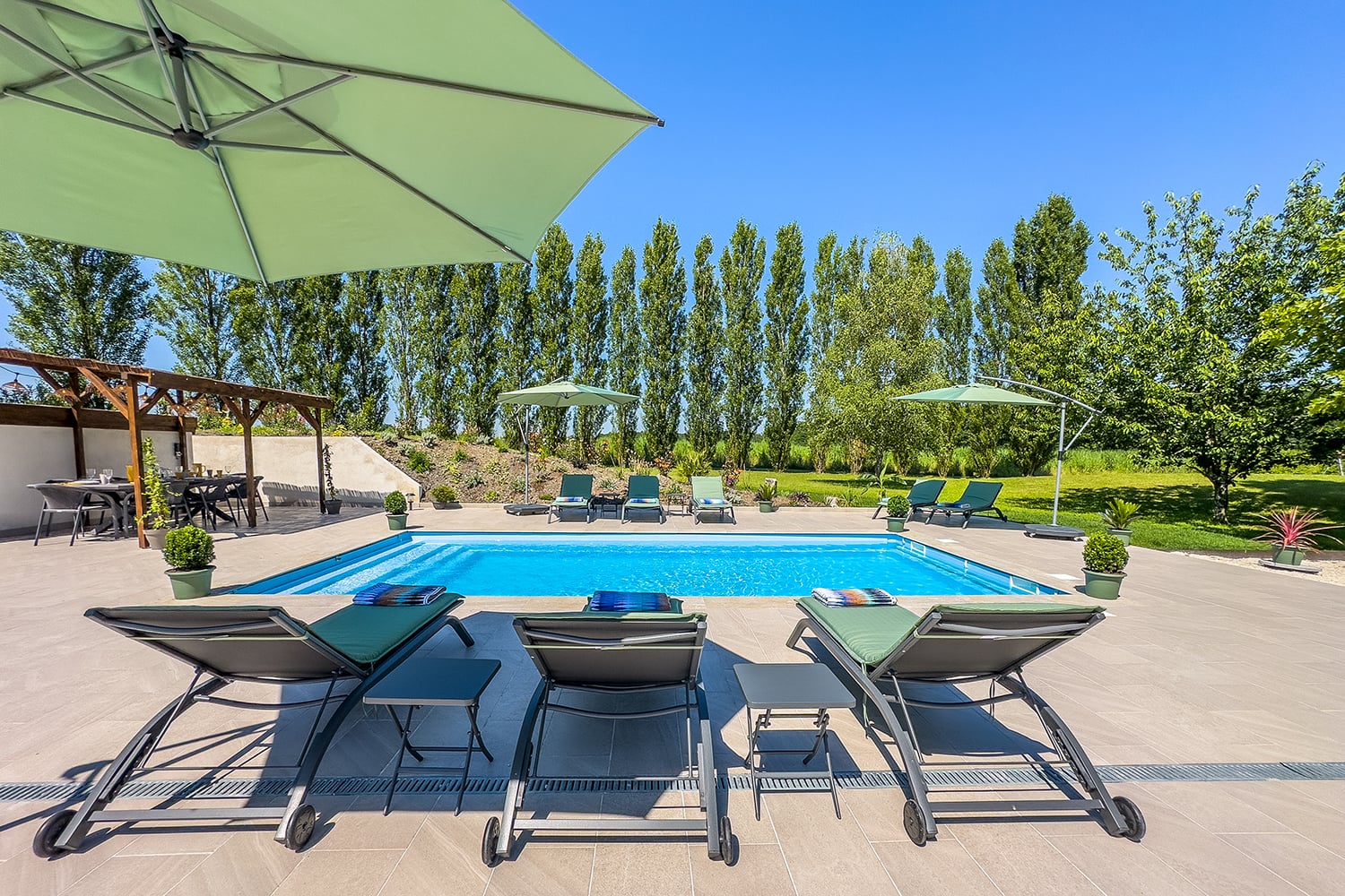 Piscine privée chauffée
