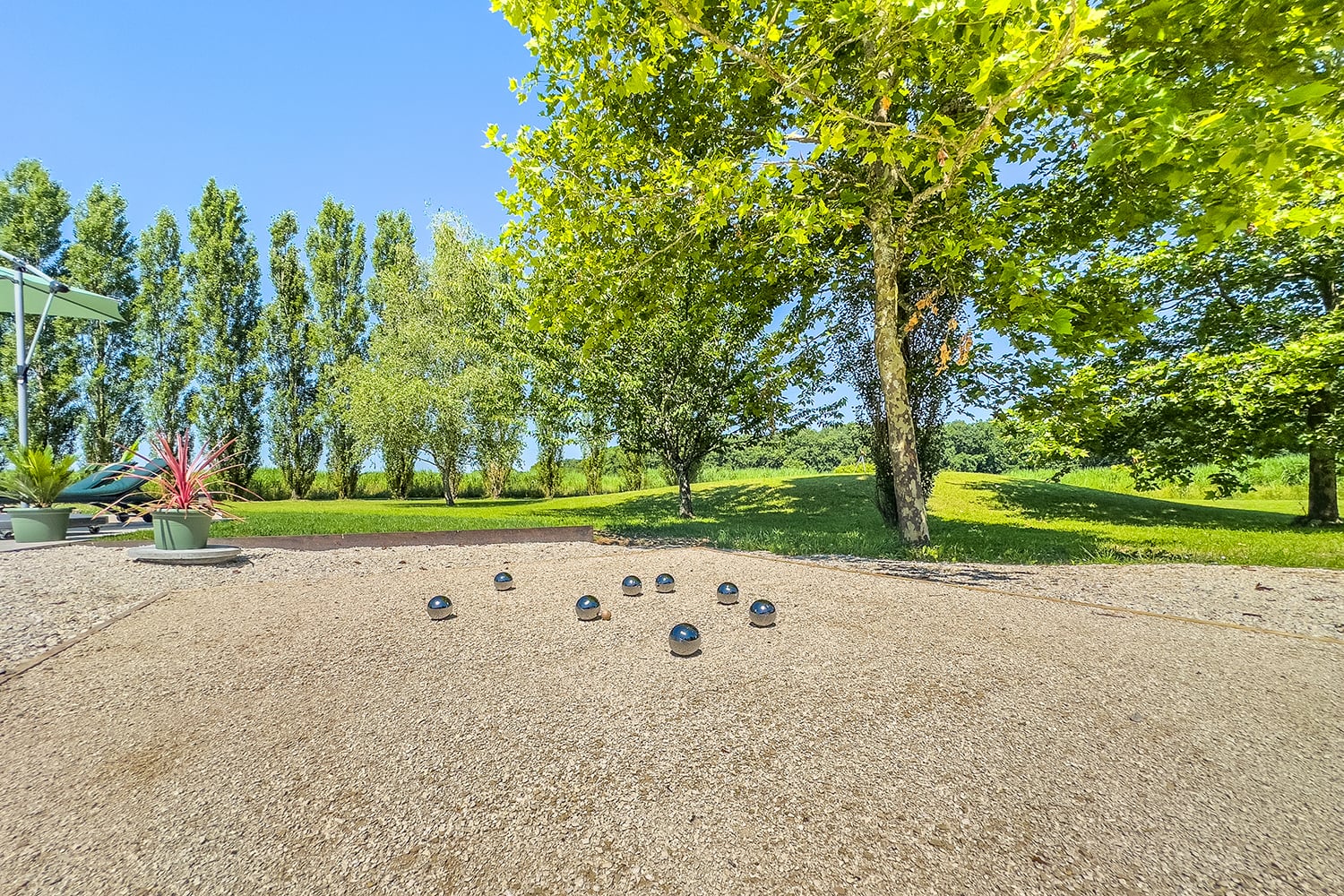 Terrain de pétanque