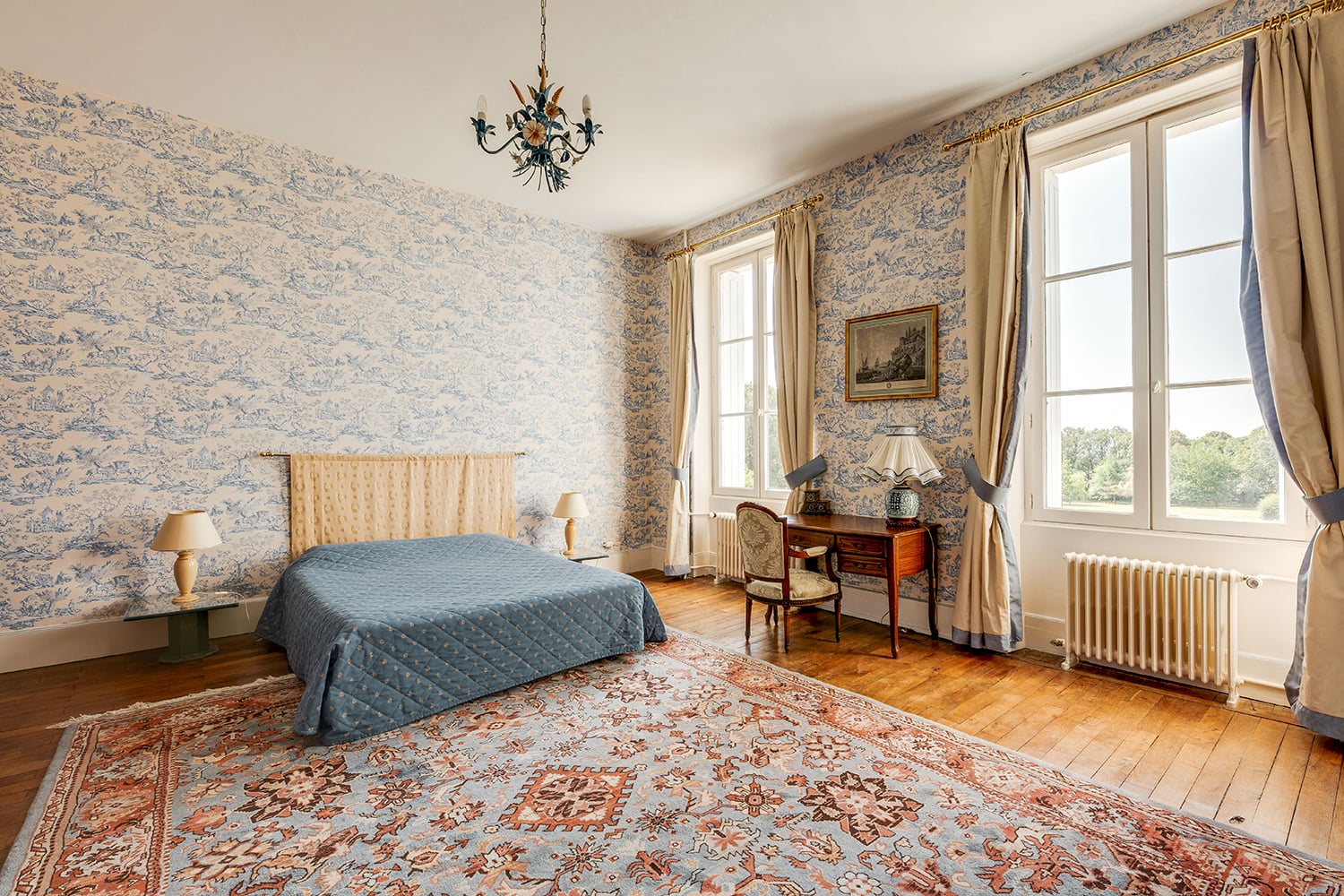 Chambre | Château de vacances en Nouvelle-Aquitaine