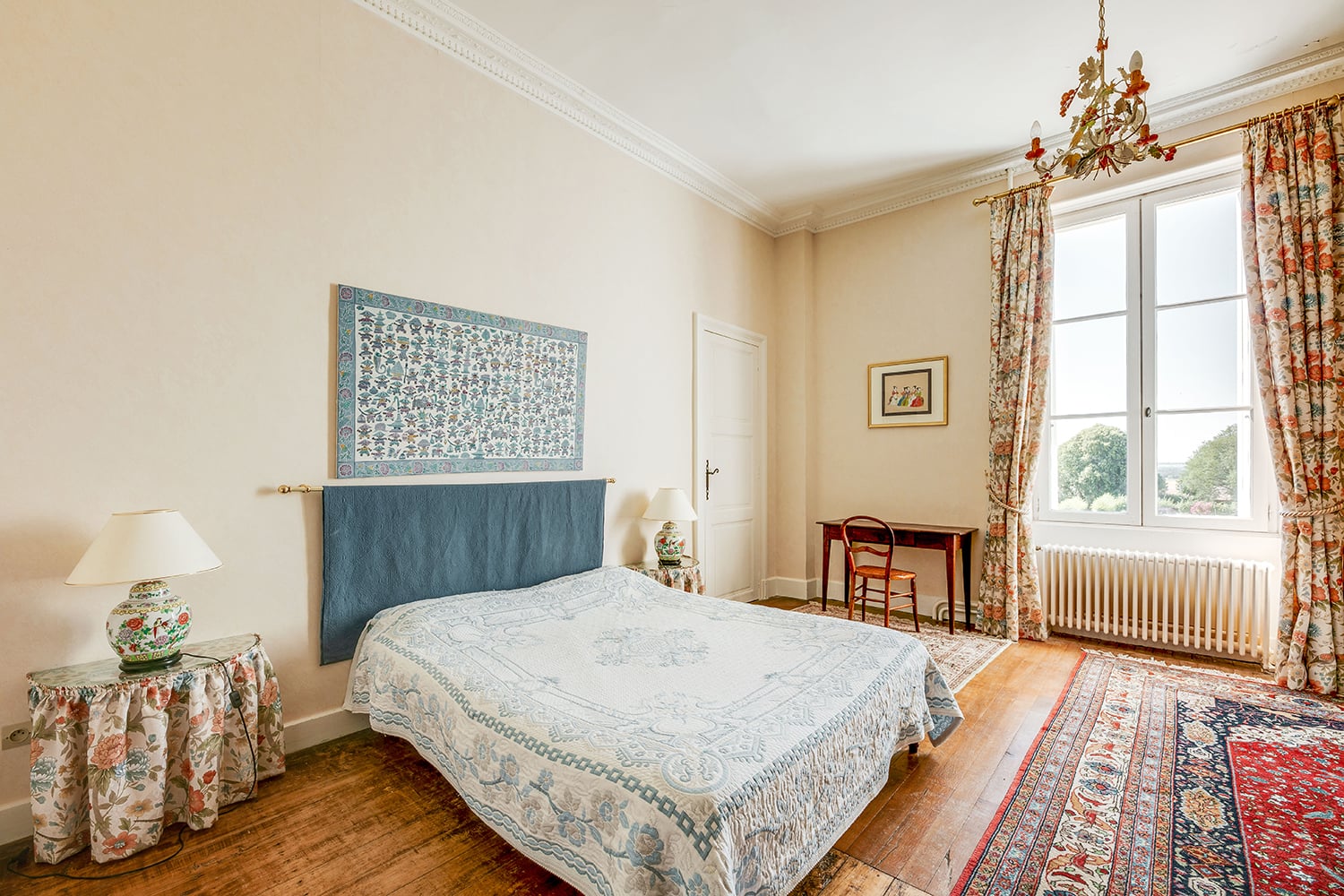 Chambre | Château de vacances en Nouvelle-Aquitaine