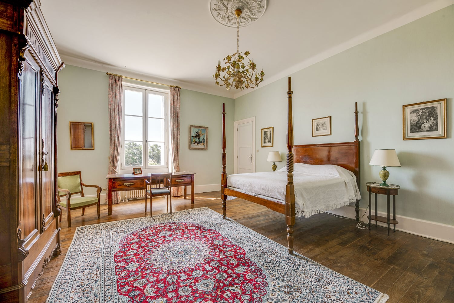 Chambre | Château de vacances en Nouvelle-Aquitaine