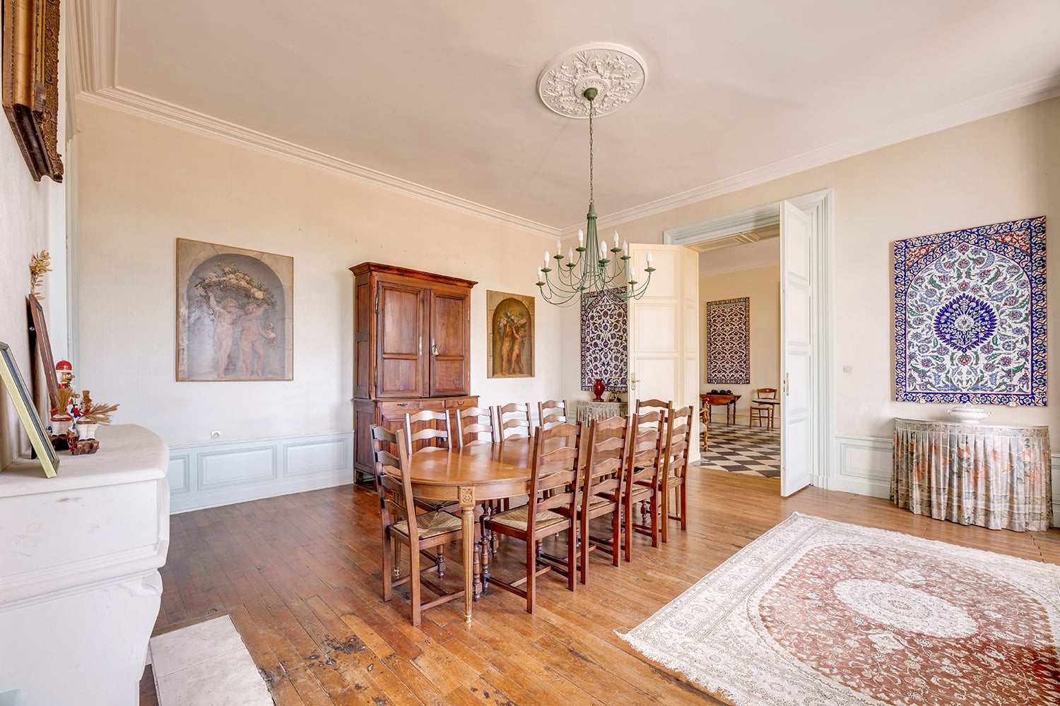 Salle à manger | Château de vacances en Nouvelle-Aquitaine